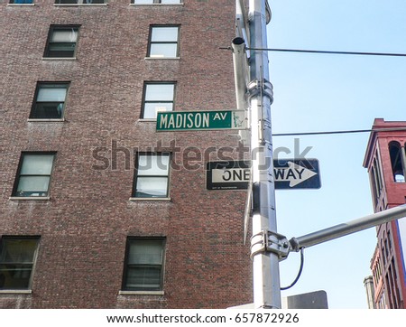 Madison Avenue, New York City