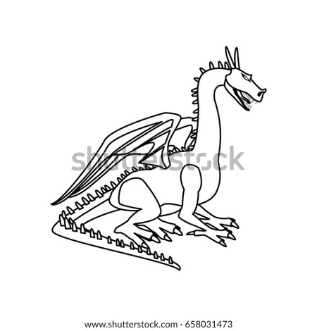 dragon beast mythology fantasy monster medieval