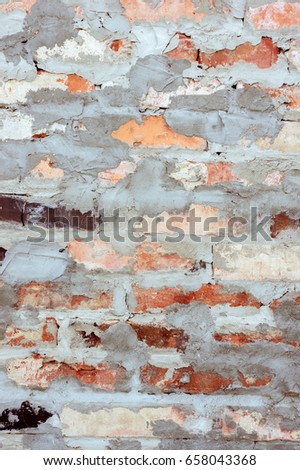 Brick wall background texture for design.