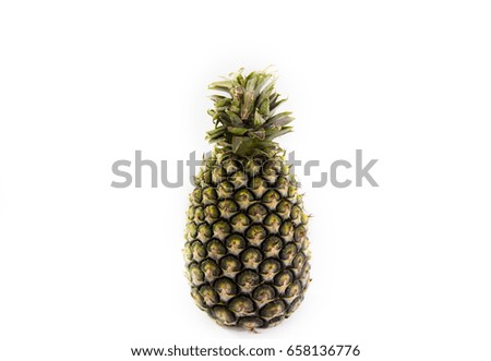 Pineapple , isolated on white background
