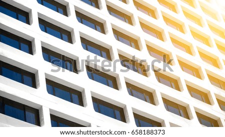 A detail shot of Office building window background