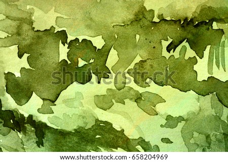 Art abstract watercolor background on paper texture