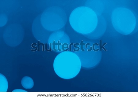 bokeh blur background blue