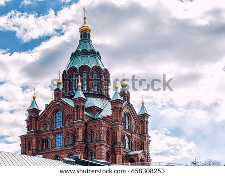 Uspenski orthodox cathedral, Helsinki, Finland