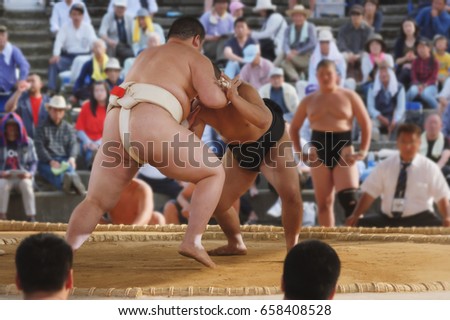 Student sumo wrestler
