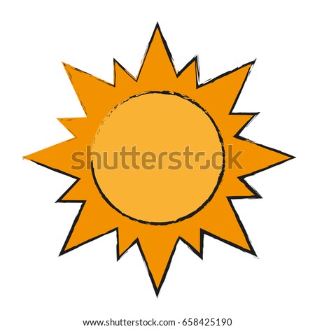 sun draw illustration
