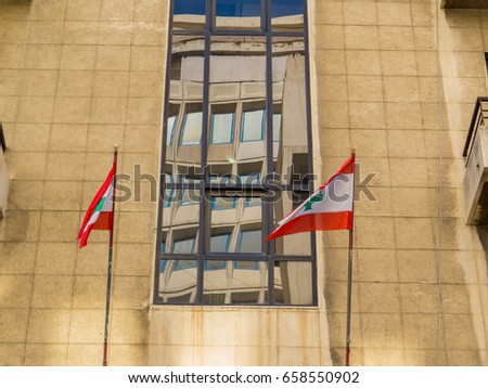Lebanese flags