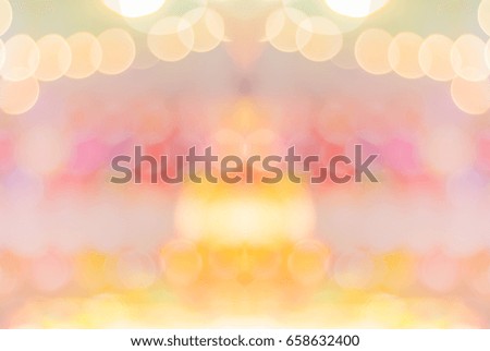 colorful bokeh lights defocused abstract background