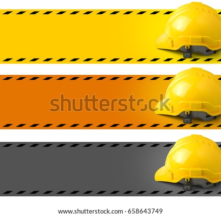 under construction engineer tools mechanic on background, object of workers or carpenter Repairman, how to create building, safety helmet of labor, repair for home build project