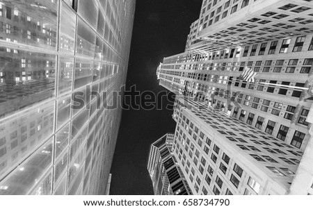 Skyscrapers of Manhattan - New York City.