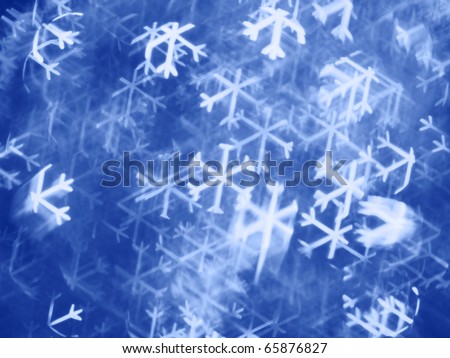  Christmas background with snow flakes