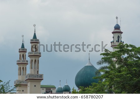 Central Songkhla Mosque, Thailand.