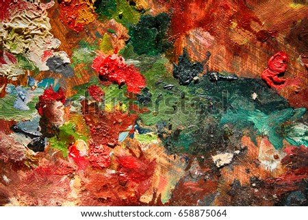 abstract color background from the oil colors 