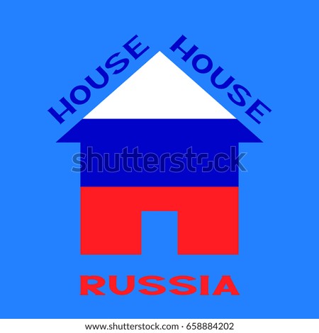 Russia house icon