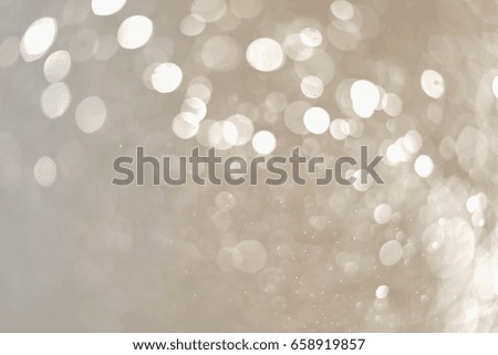 Bokeh water droplets on a white background vintage beautiful.