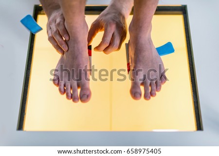Foot scaning