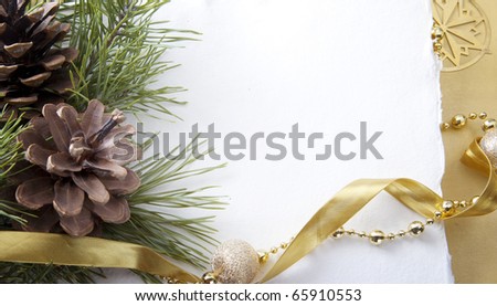 Staged picture for Christmas cards
