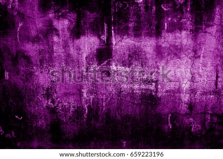 Violet background created from picture of dirty damage wall surface.

