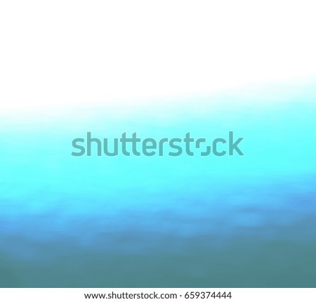 white blue color blur field effect, blue sea texture and background 