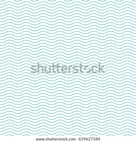 Blue wavy pattern