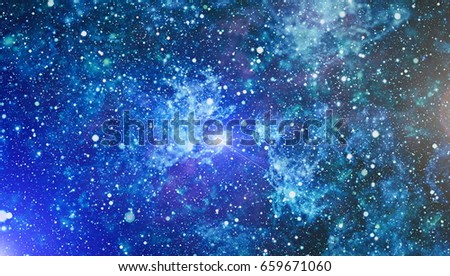 Starry outer space background texture

