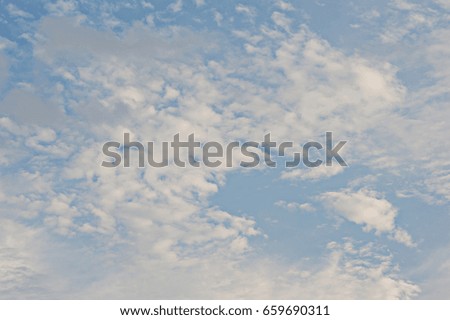 Natural Weather with Summer blue sky