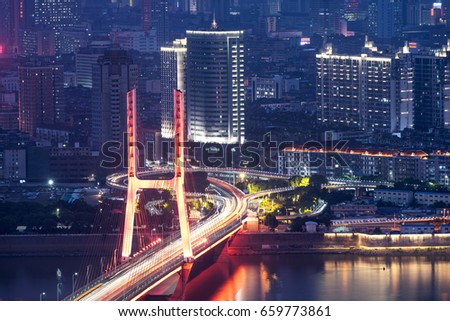 Bridge night view