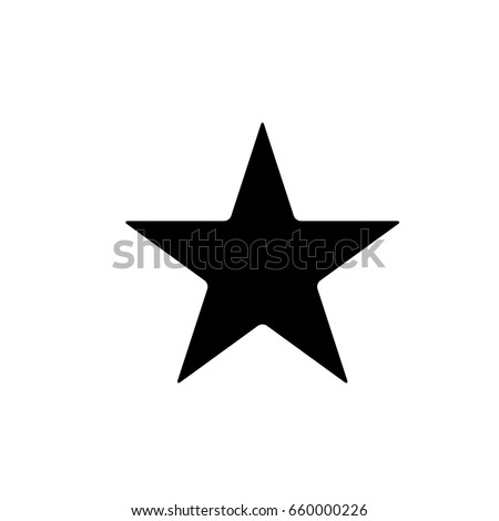 star - Vector icon Royalty-Free Stock Photo #660000226
