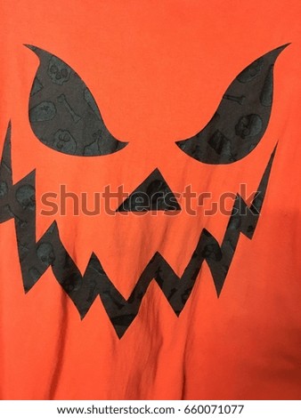 Halloween Pumpkin Concept.