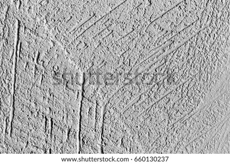 Photo of Brushed white wall Texture Background