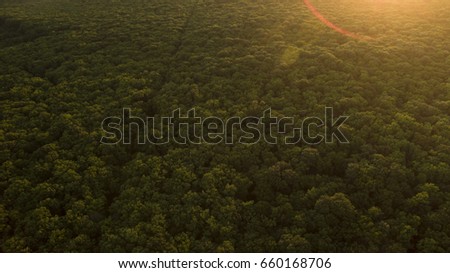 Beautiful scenery aerial photography