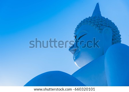 Big buddha statue at thailand