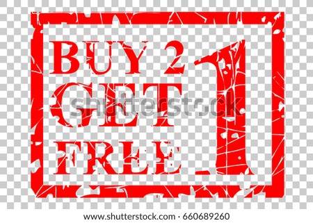 Rubber Stamp - Buy Two Get One Free 
