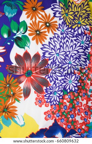 Seamless pattern with flowers. fabric surface textures


