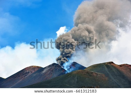 Etna Volcano Royalty-Free Stock Photo #661312183