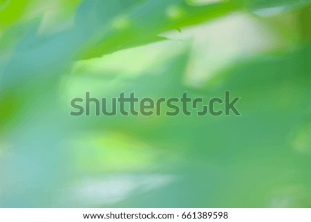 green and white abstract background with blurry
