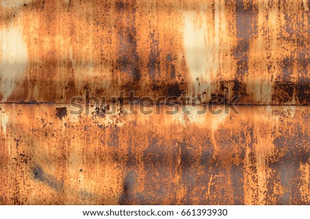 Steel plate rust