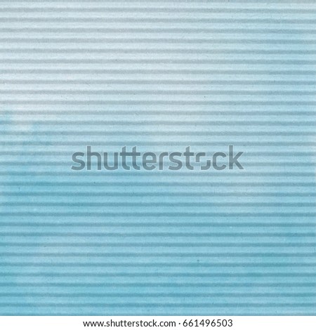 Blue corrugated paper useful as a background.
