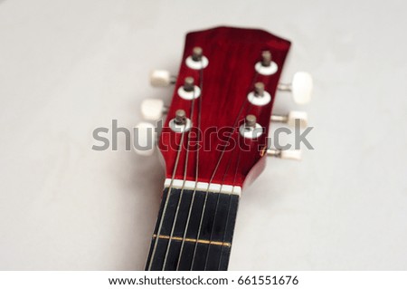 The part of acoustic guitar