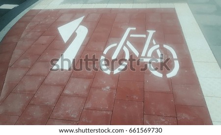 bicycle lane turn left 