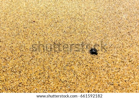 Sand at the seashore