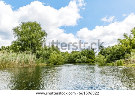 Landscape photo of Danube Delta in Romania