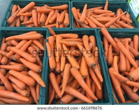 carrots in market