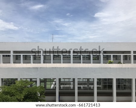 Modern Apartment Building in Thailand