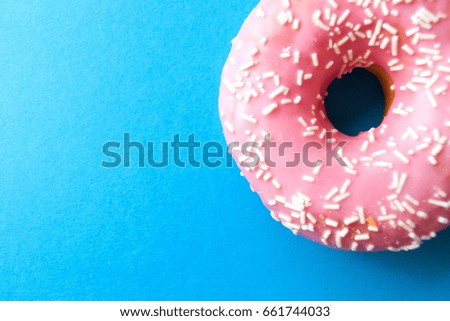 Pink donut