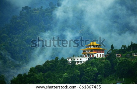 A Monastery in Gangtok