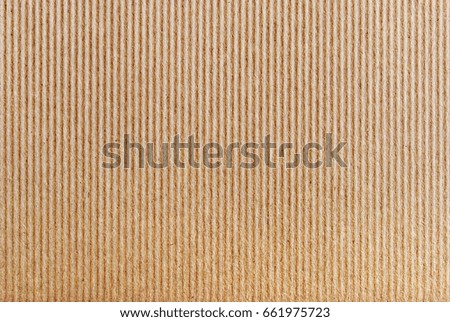 Cardboard texture, a sheet of corrugated cardboard