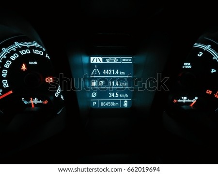 car dashboard monitor
