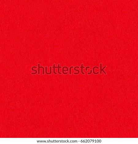Red felt texture on macro. Seamless square background, tile ready. High resolution photo.