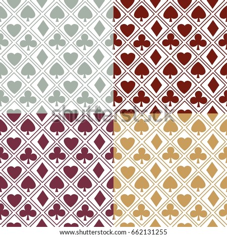 card pattern background